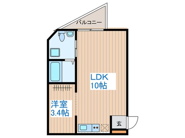 Angelina八幡山の物件間取画像